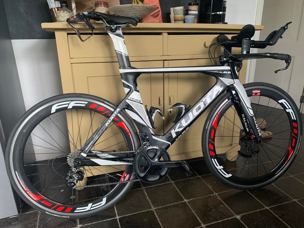 Kuota  carbon tijdritfiets/ triathlon fiets maat L, Overige merken, Carbon, Ophalen of Verzenden, Zo goed als nieuw