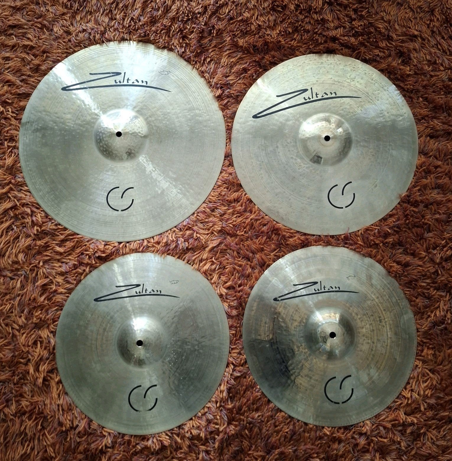 Zultan CS Series Handmade cymbal set bekkenset pack cymbalse, ., Drums of Percussie, Ophalen of Verzenden, Zo goed als nieuw