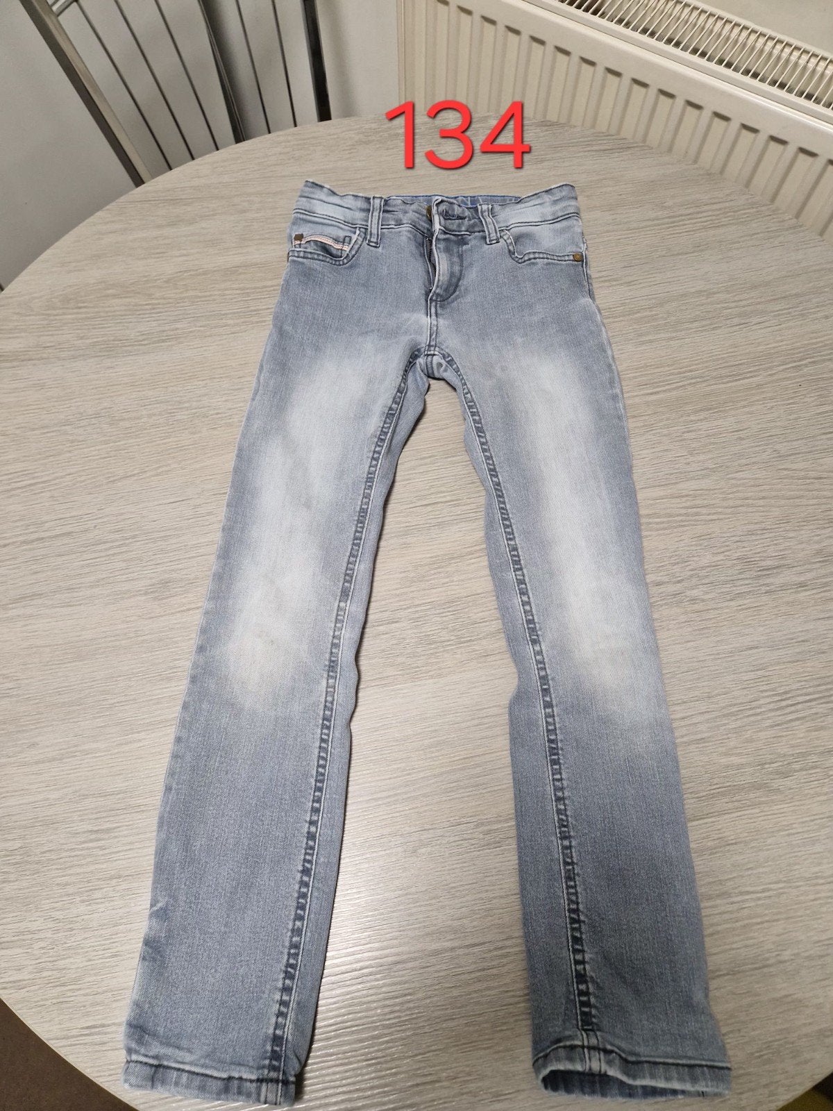 spijkerbroek blue ridge slim fit maat 134, Broek, Gebruikt, Ophalen of Verzenden, Blue Ridge