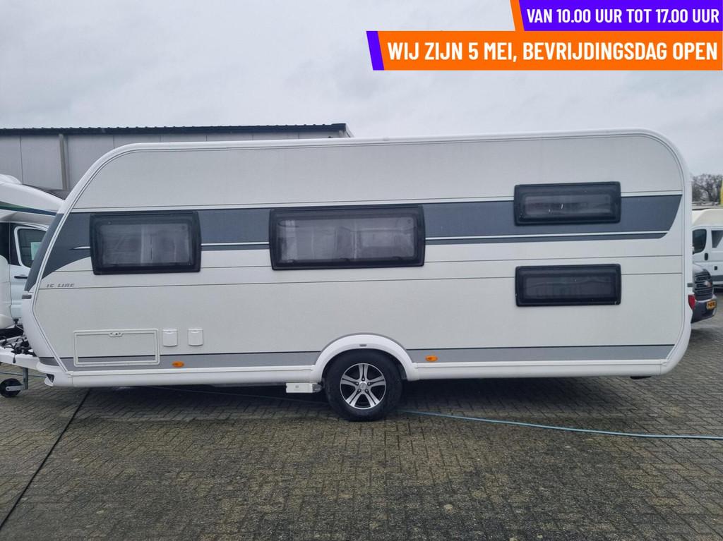 Hobby IC-LINE 545 KMF  STAPELBED + MOVER + CASS LUIFEL, Caravans en Kamperen, Caravans, Mover, Hobby, 7 tot 8 meter, Bedrijf