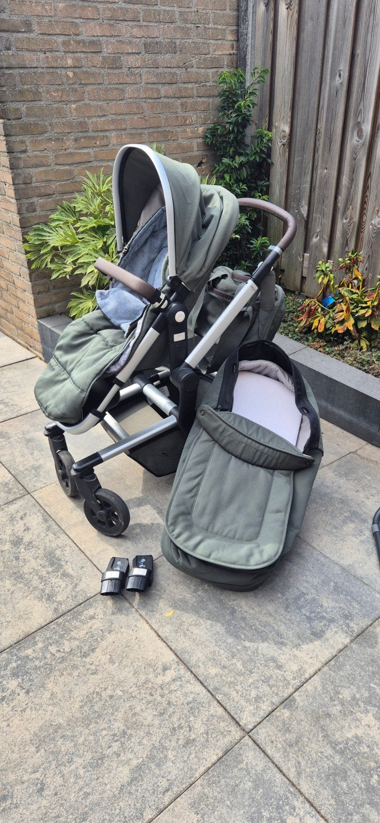 Joolz Day 3 kinderwagen uitgebreide set met accessoires, Gebruikt, Met reiswieg, Ophalen, Kinderwagen