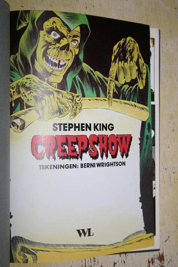 Creepshow Stephen King Berni Wringhtson 1983, Eén stripboek, Ophalen of Verzenden, Gelezen