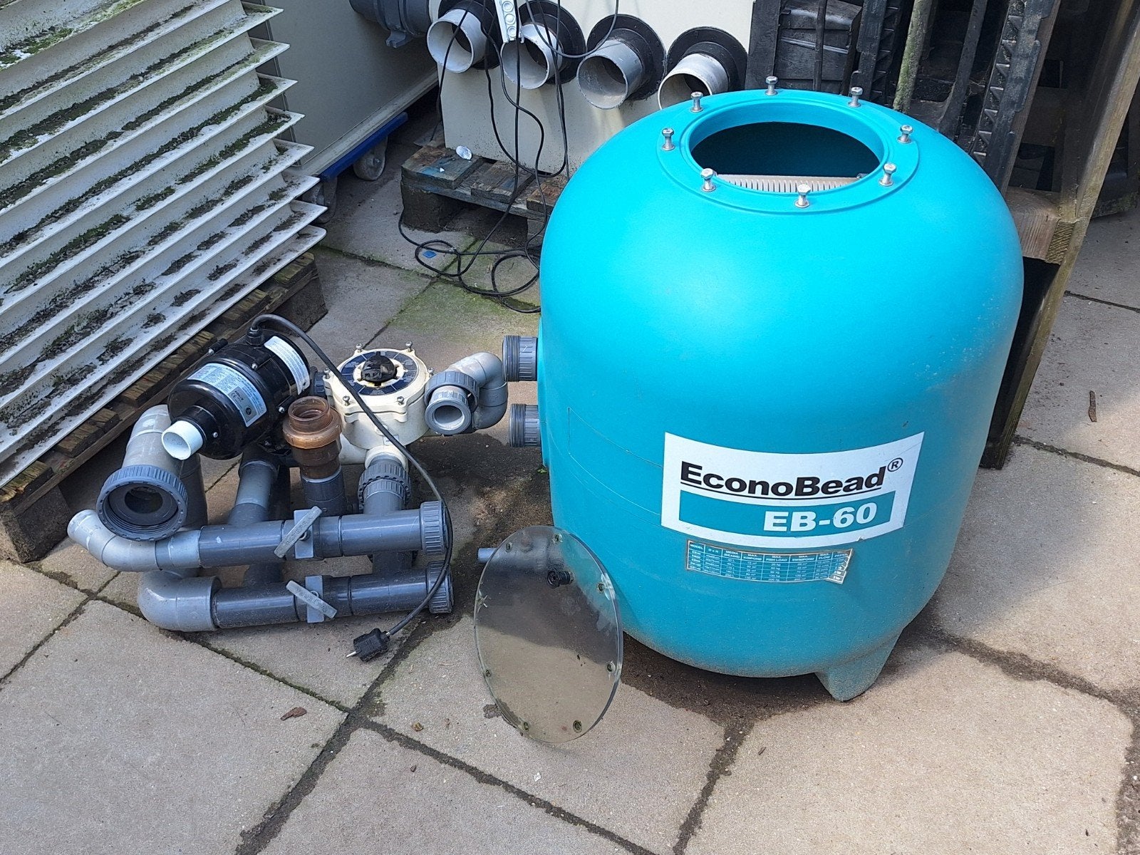Eb 60 met bypass en k1 micro, Ophalen of Verzenden, Gebruikt, Vijverfilter