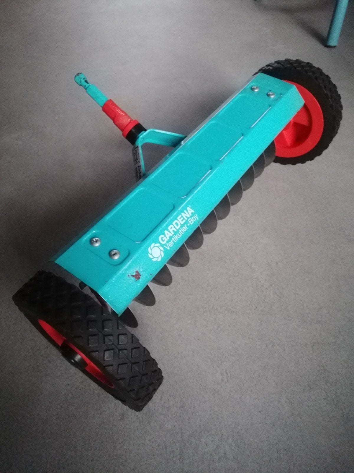 GARDENA Verticuteerboy Verticuteerhark Combisystem ZGAN, Ophalen of Verzenden, Zo goed als nieuw, Overige soorten, Gardena