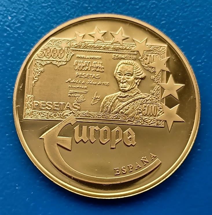 Spanje Europa penning - 2003 UNC, Verzenden, Overige materialen, Nederland