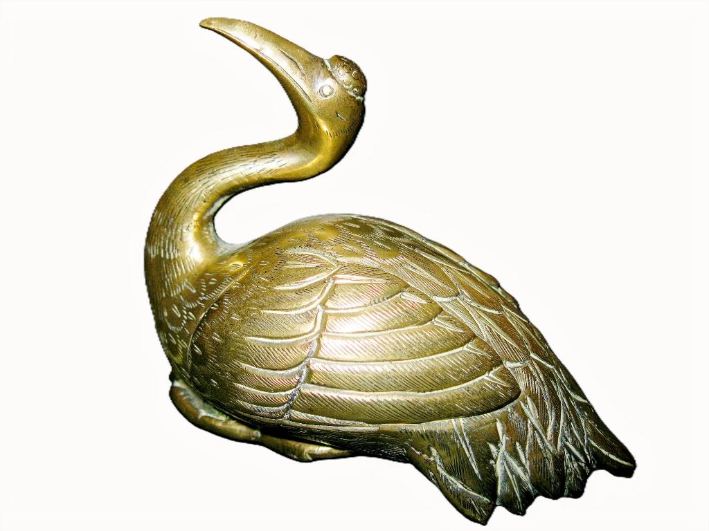 Antiek Bronze de Vienne? bronzen vogel, Ophalen