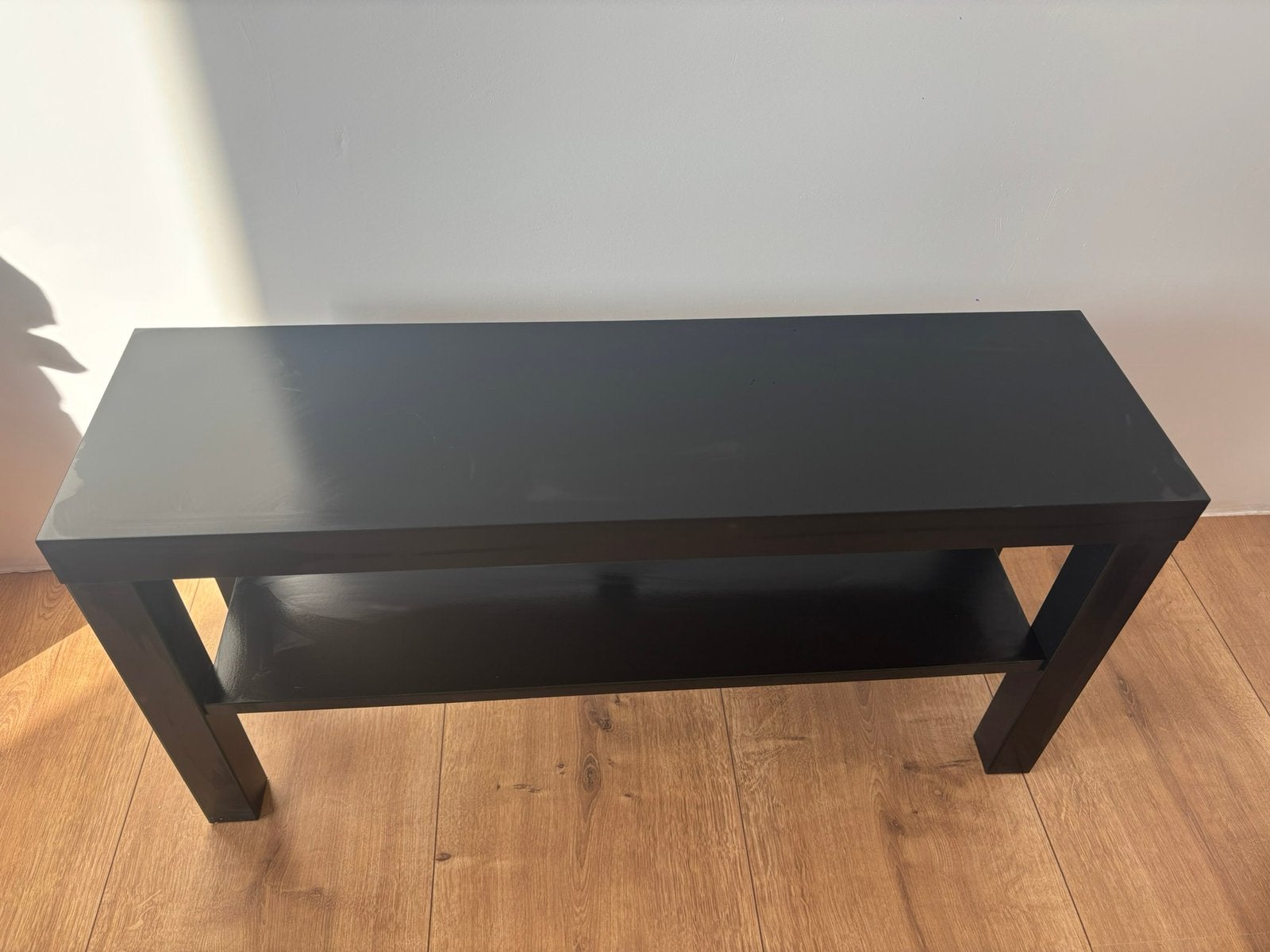 Ikea lack tv meubel, Huis en Inrichting, Tafels | Sidetables, Ophalen, Zo goed als nieuw, 25 tot 50 cm, Rechthoekig