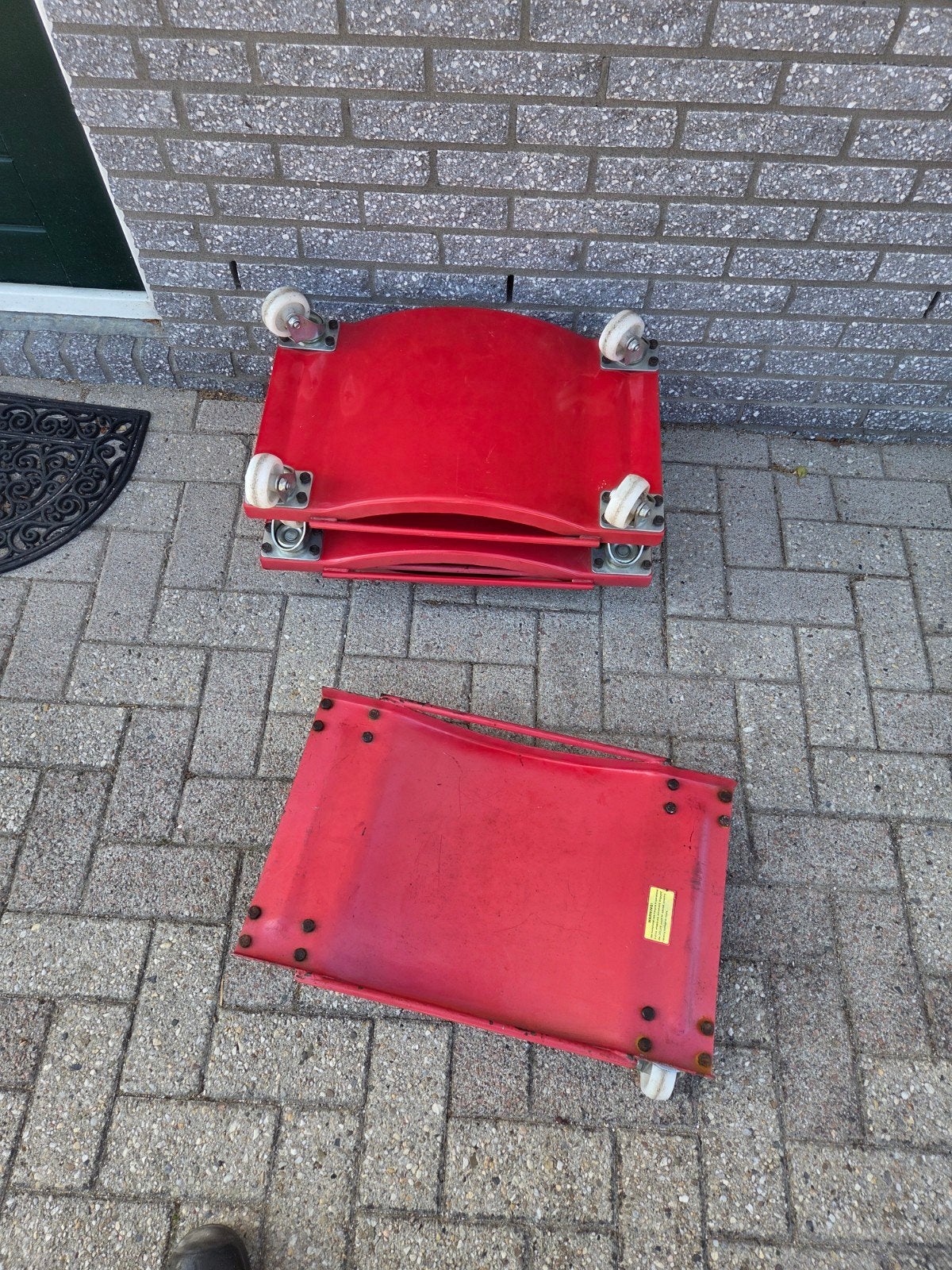 Automovers / Verrijdbaar onderstel (2 stuks), Auto diversen, Ophalen, Gebruikt