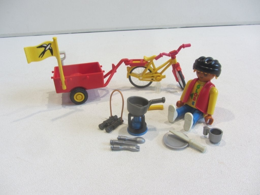 Playmobil Cross country fietser – 3746  fiets vakantie, Ophalen of Verzenden, Gebruikt, Losse onderdelen