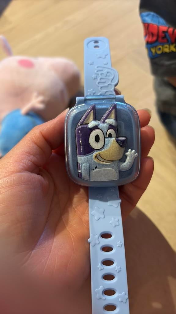 Bluey interactief horloge, Ophalen of Verzenden, Zo goed als nieuw, Jongen of Meisje
