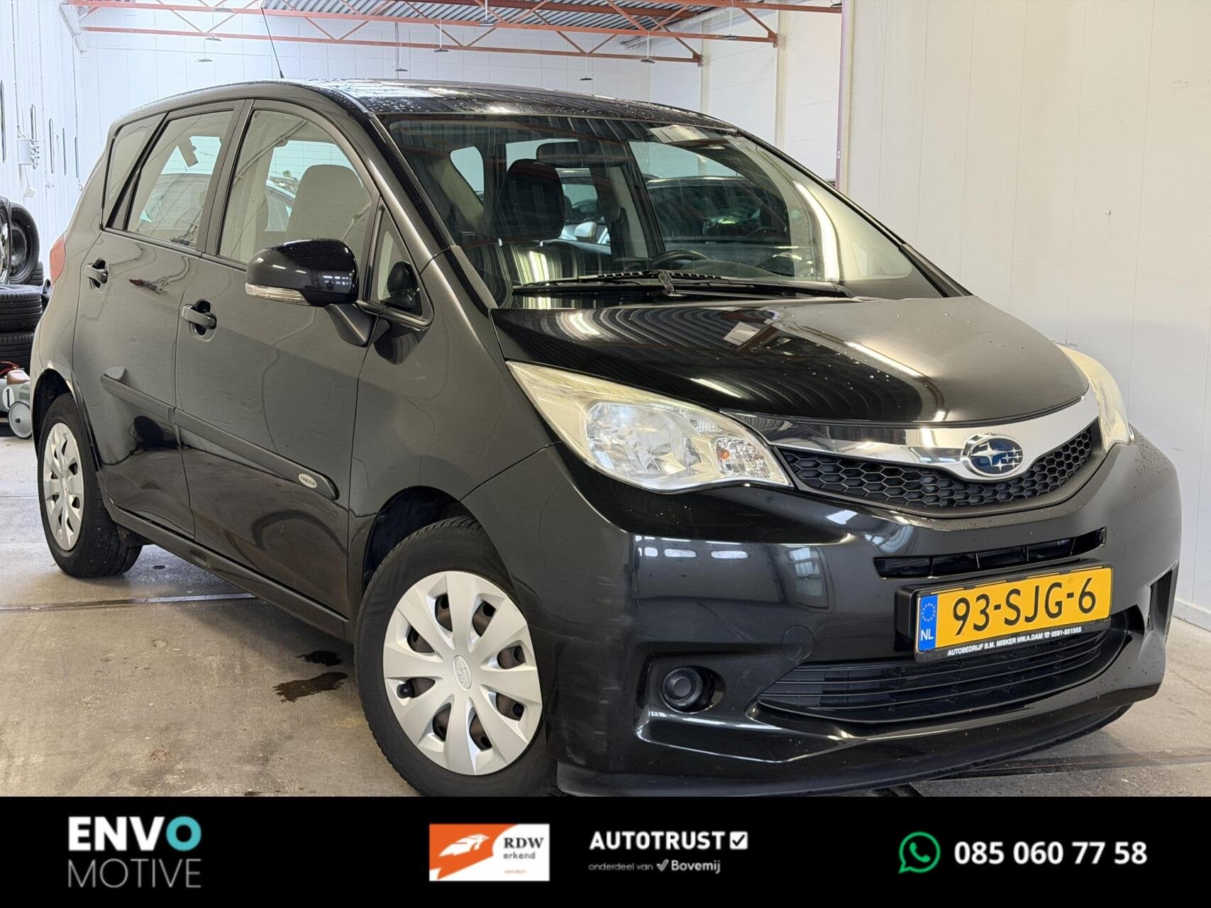 Subaru Trezia 1.3 Comfort, Airco, trekhaak, lange Apk!, Auto's, Voorwielaandrijving, Euro 5, Trezia, Zwart
