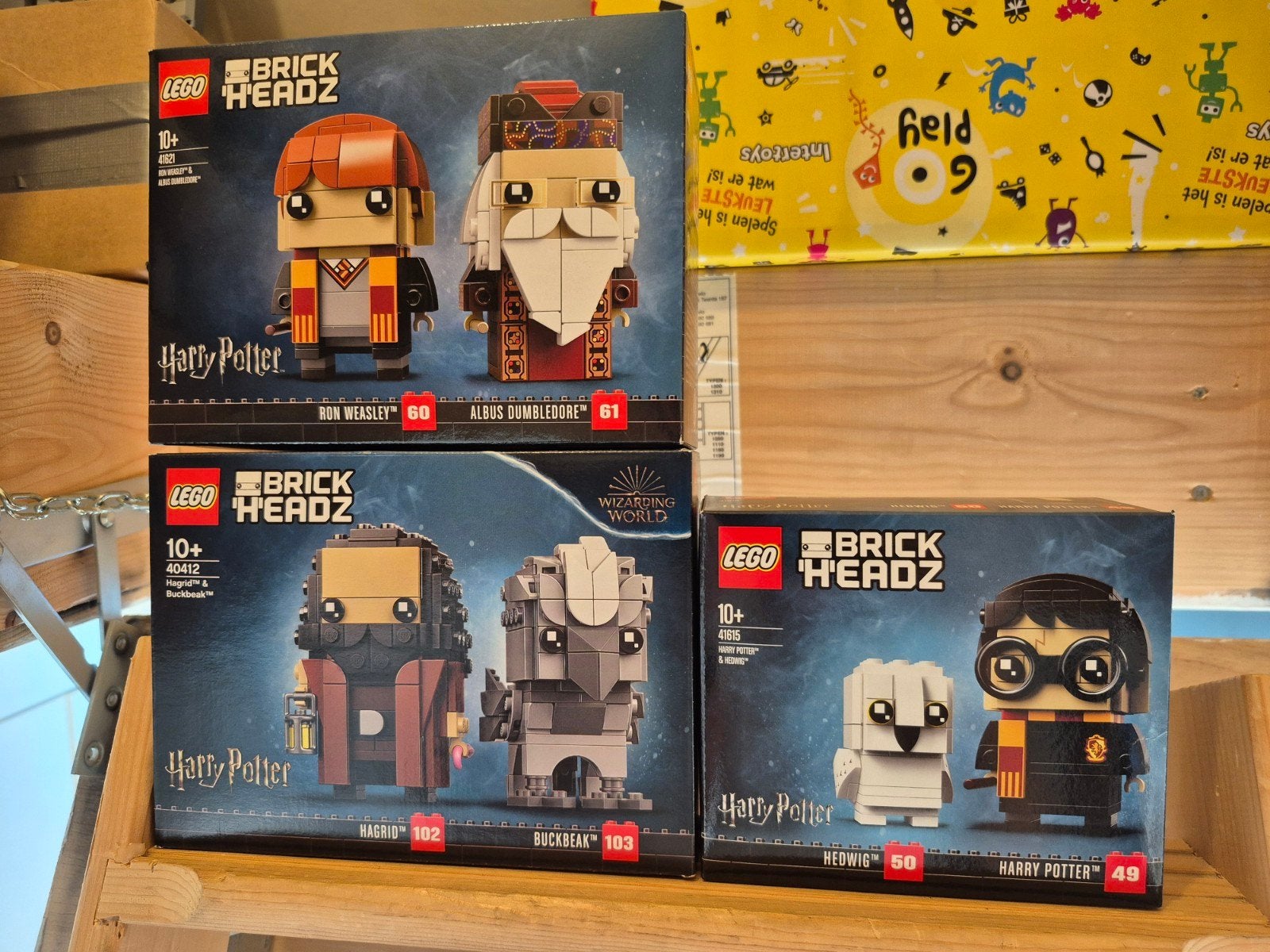 Lego BrickHeadz Harry Potter Sets - Nieuw in doos, Ongeopend/sealed, Lego, Ophalen of Verzenden, Complete set