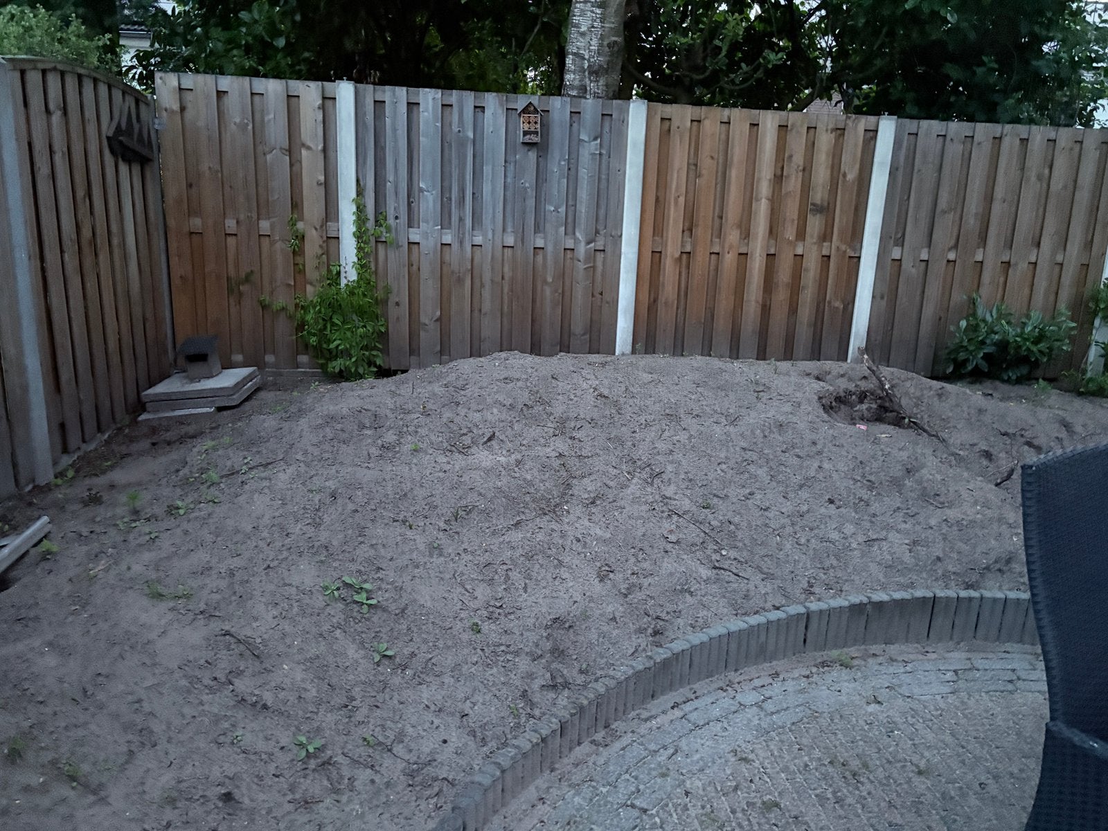 Zwarte grond / zwart zand / tuinaarde, Ophalen, Tuinaarde