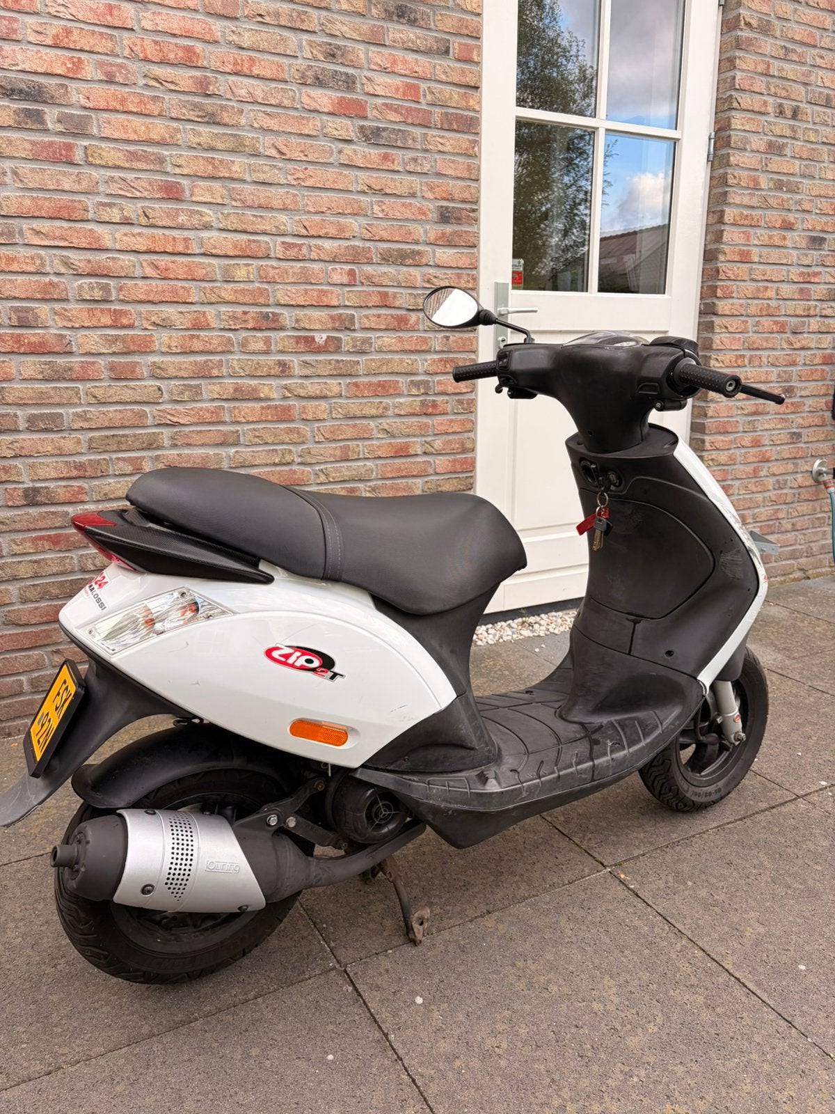 ZIP 2T 50CC ORIGINEEL 2014, Ophalen, Tweetakt, Gebruikt, Maximaal 45 km/u