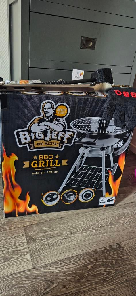 Big Jeff BBQ Grill Master - Nieuw in doos, Ophalen of Verzenden, Nieuw, Big Jeff