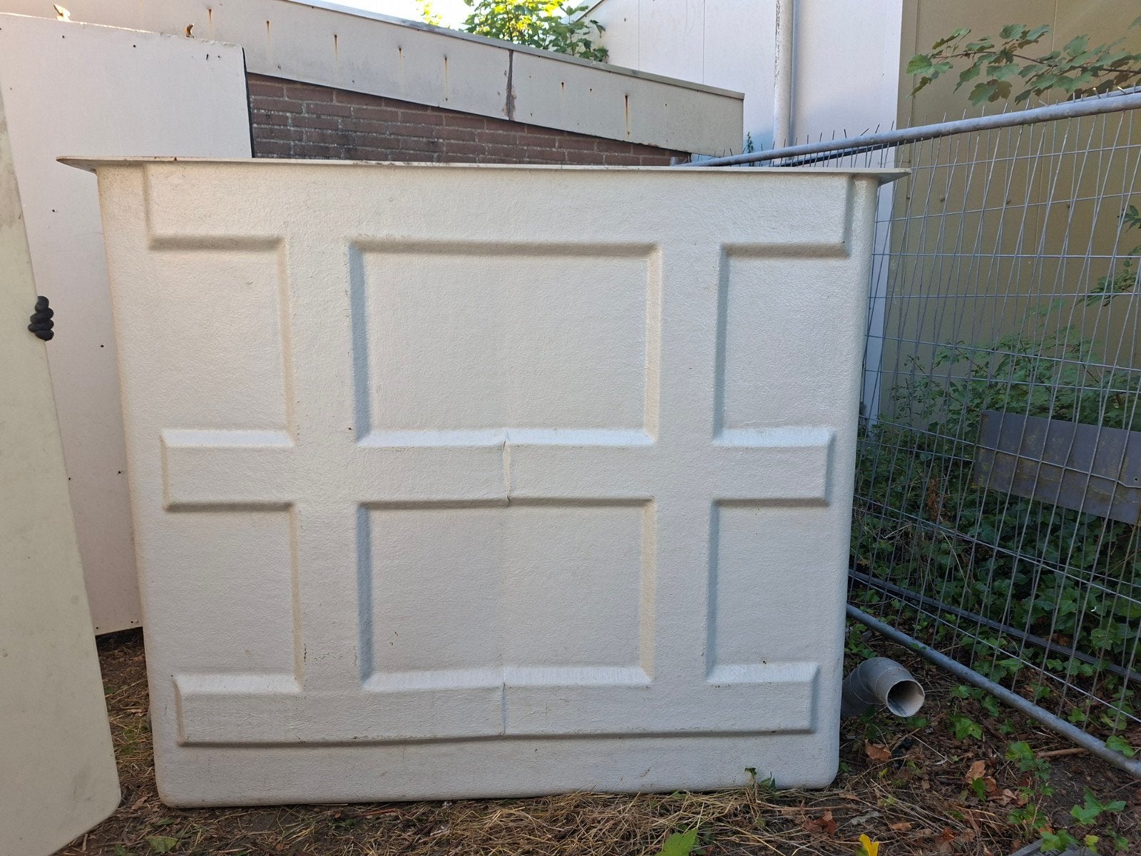 Vloeistof container polyester, Ophalen, Gebruikt