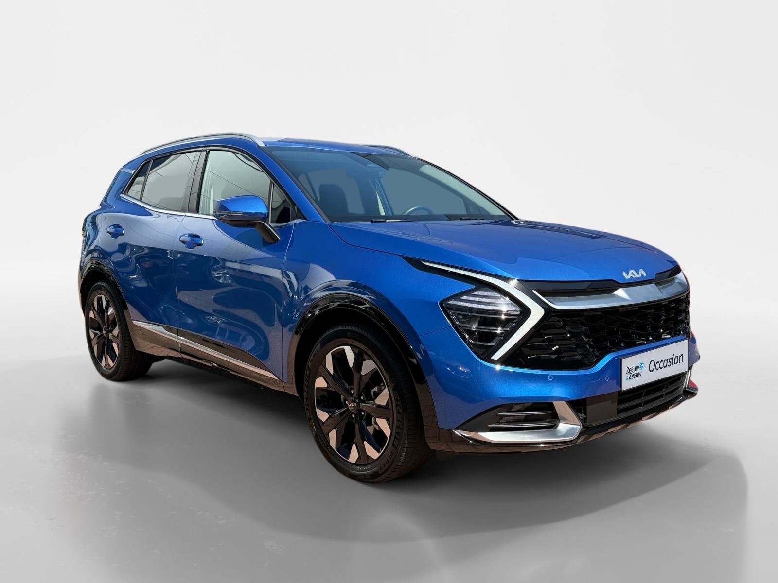 Kia Sportage 1.6 T-GDi PHEV DynamicPlusLine | Zeer nette aut, Auto's, 12 maanden, Gebruikt, 4 cilinders, Blauw