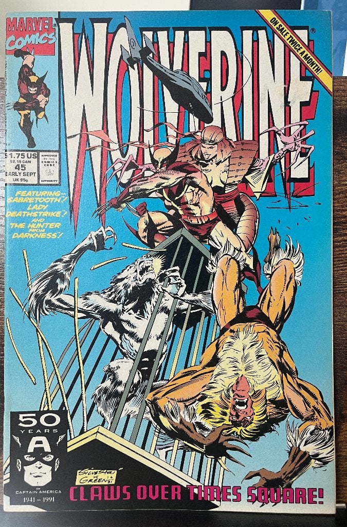 Wolverine (1988) #45 (Marvel Comics), Boeken, Strips | Comics, Amerika, Ophalen of Verzenden, Larry Hama, Gelezen