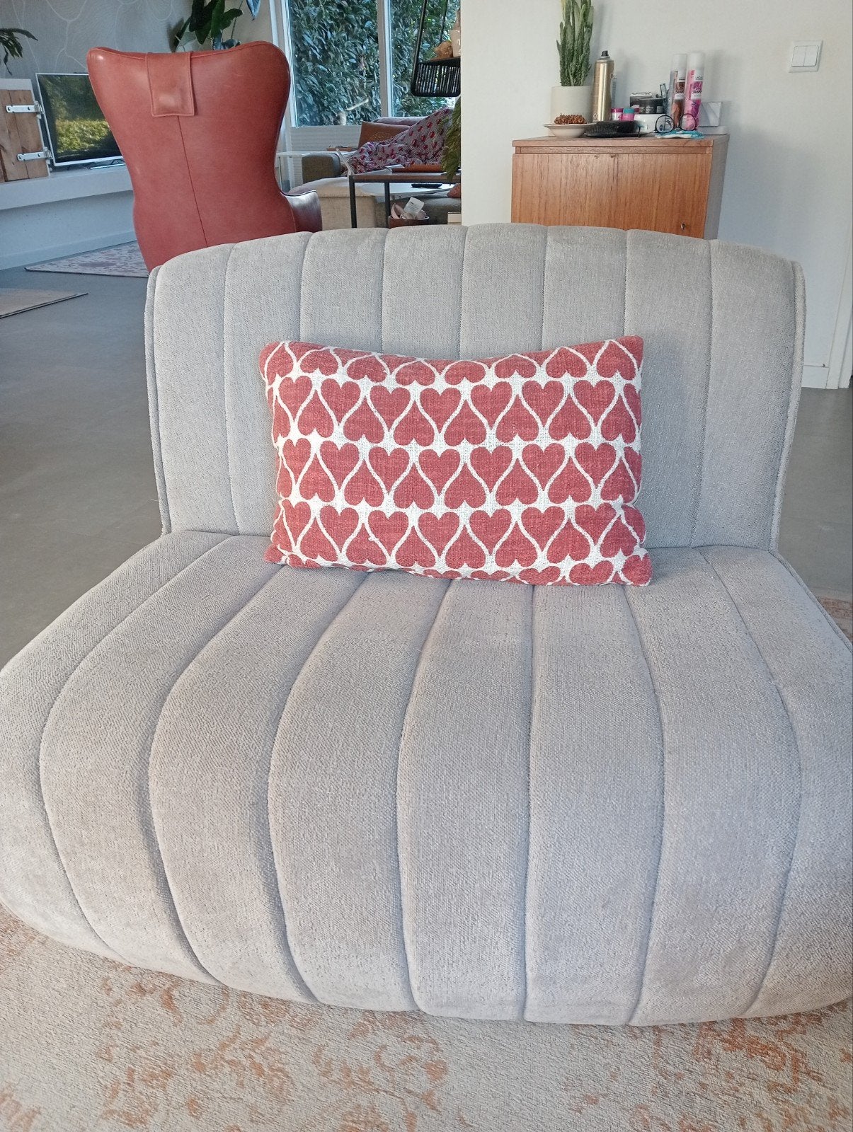 Comfortabele fauteuil Kwantum, Huis en Inrichting, Ophalen, Modern, Comfortabel, Gebruikt, 75 tot 100 cm