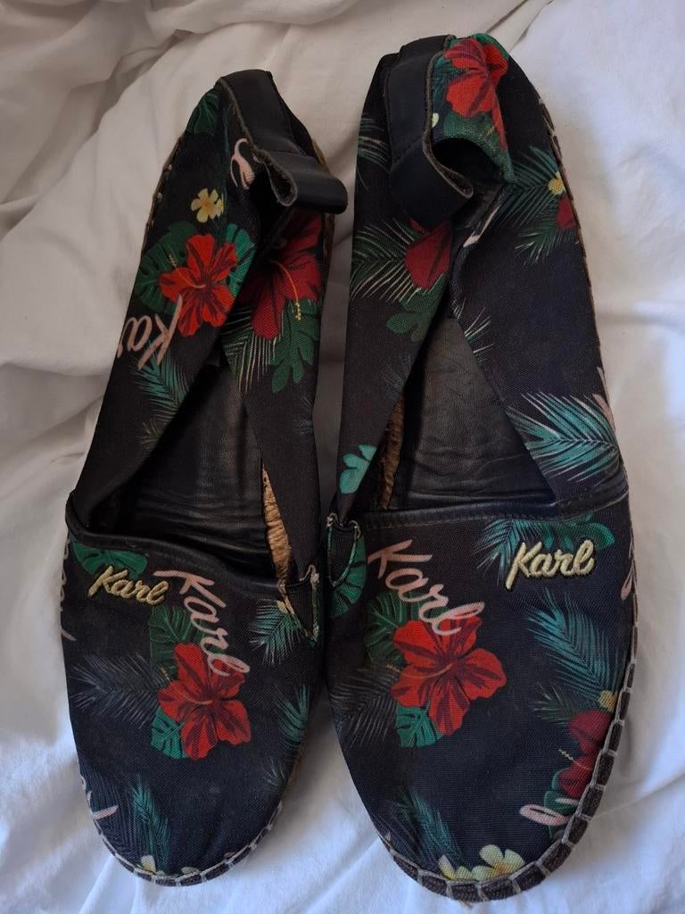 Karl Lagerfeld espadrilles maat 41, Kleding | Dames, Schoenen, Ophalen of Verzenden