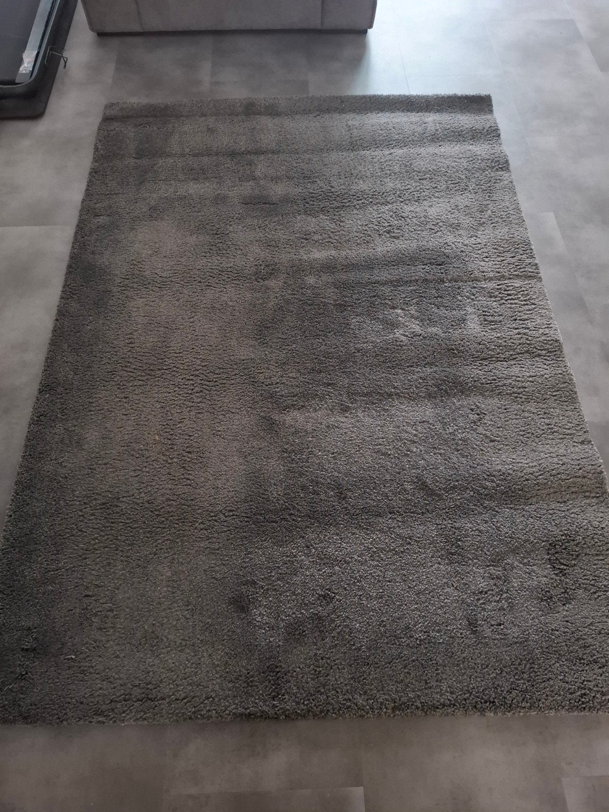 IKEA ADUM Vloerkleed Grijs 170x240 cm, Huis en Inrichting, Stoffering | Tapijten en Kleden, Ophalen, 150 tot 200 cm, 200 cm of meer