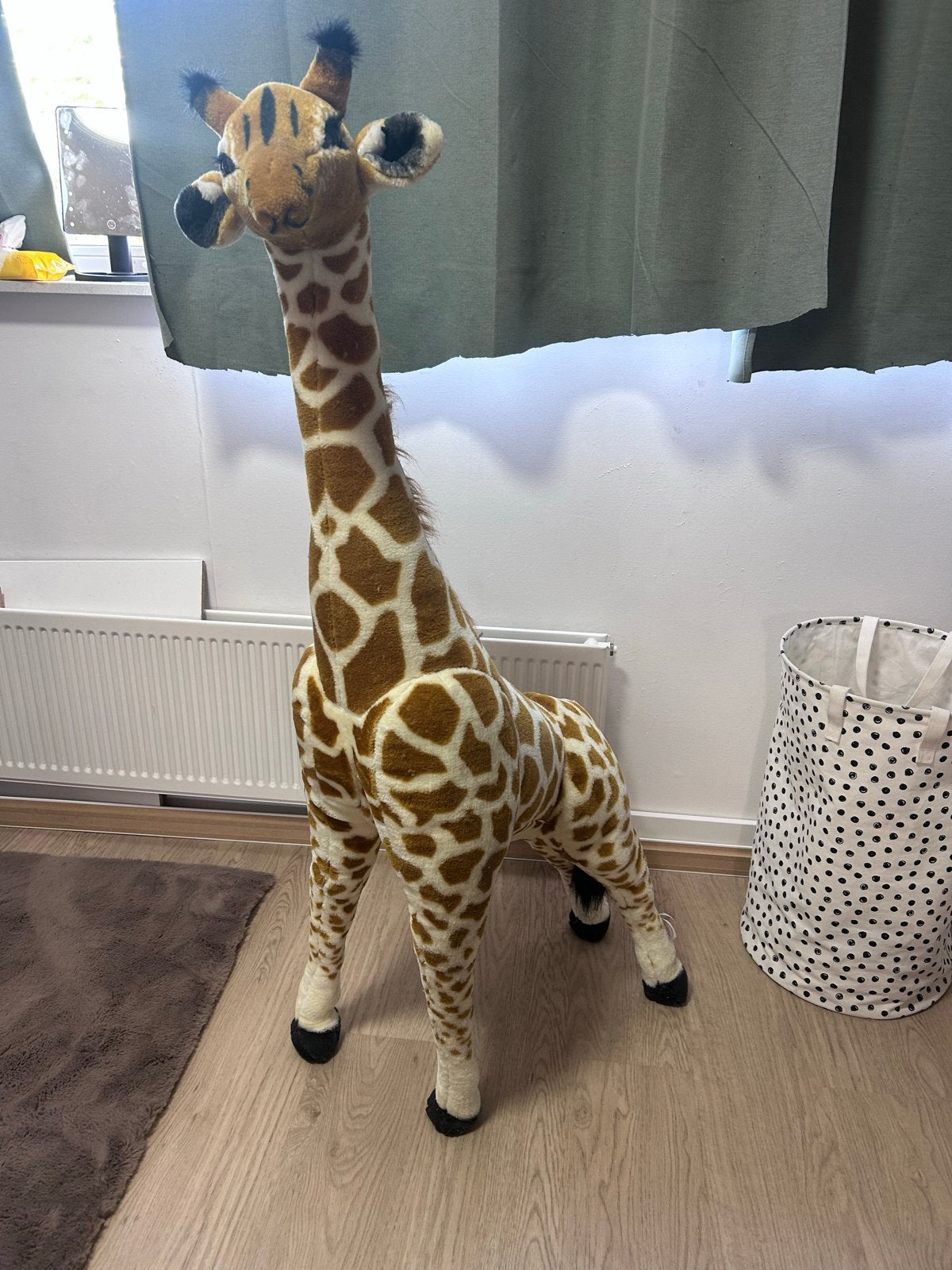 Grote pluche giraf - Zo goed als nieuw 135cm, Kinderen en Baby's, Speelgoed | Knuffels en Pluche, Ophalen, Giraf, Zo goed als nieuw