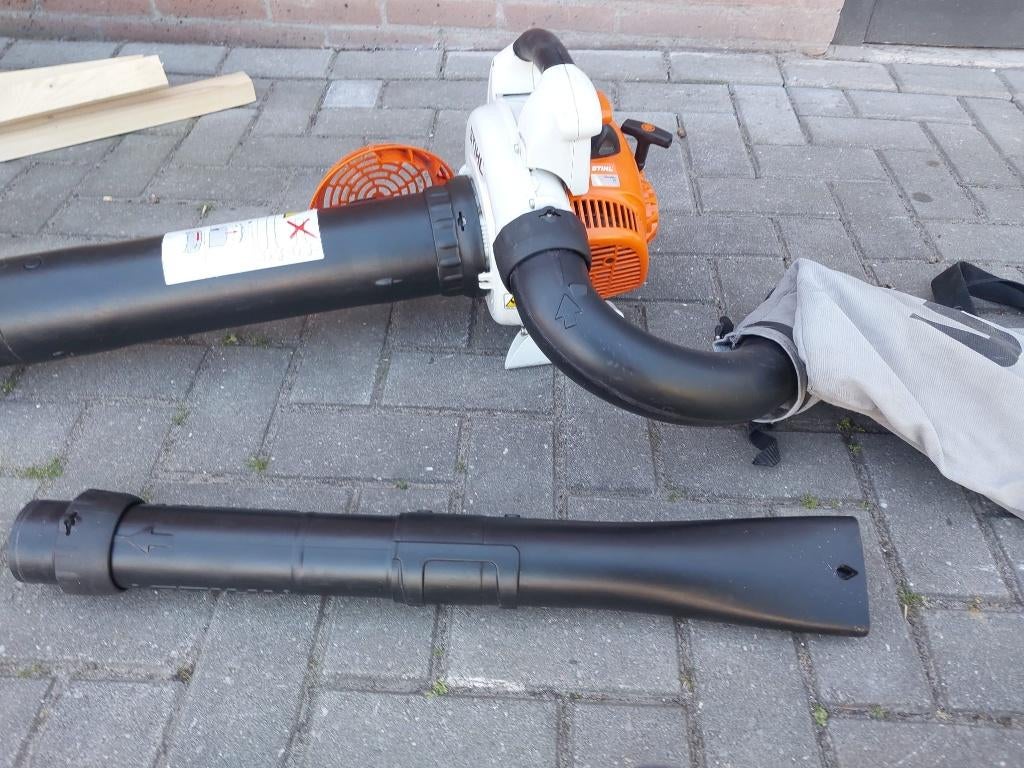 Stihl SH 86, Tuin en Terras, Bladblazers, Ophalen, Gebruikt, Met opvangzak, Handgedragen