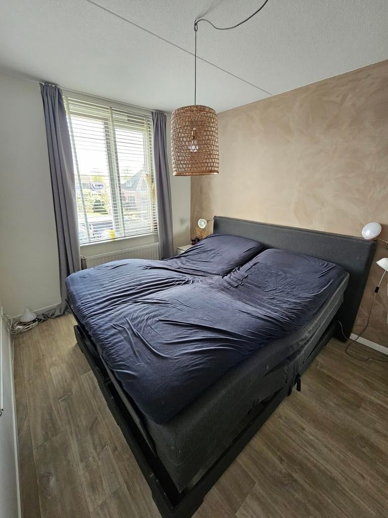 Tweepersoons bed 180x220 - Goede staat, Ophalen, Tweepersoons, 180 cm, Hout