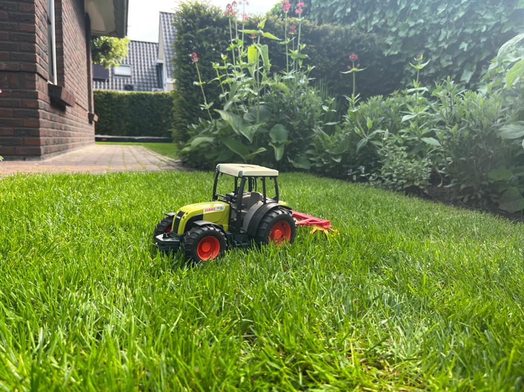 Bruder met hark, Ophalen, Gebruikt, Tractor of Landbouw, Overige merken