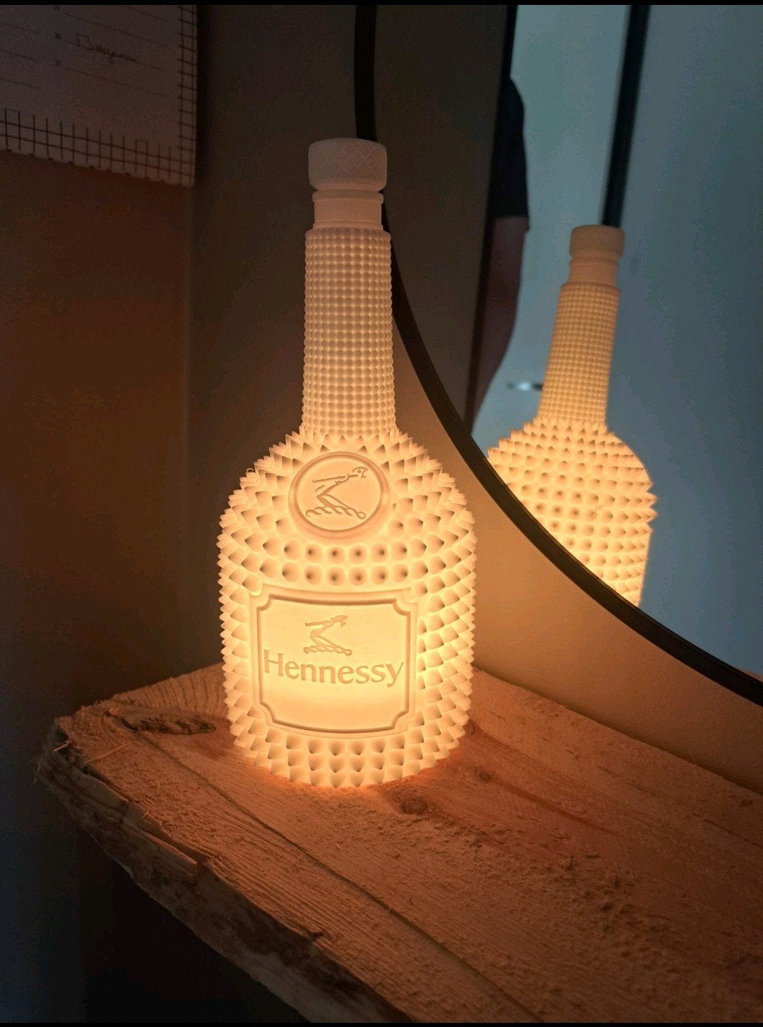 Hennessy fles LED lamp - Unieke sfeerverlichting