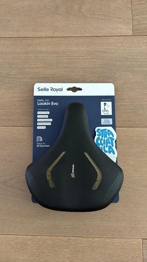 Selle Royal Relaxed Looking Evo - fietszadel, Fietsen en Brommers, Fietsonderdelen, Overige materialen, Nieuw, Ophalen of Verzenden