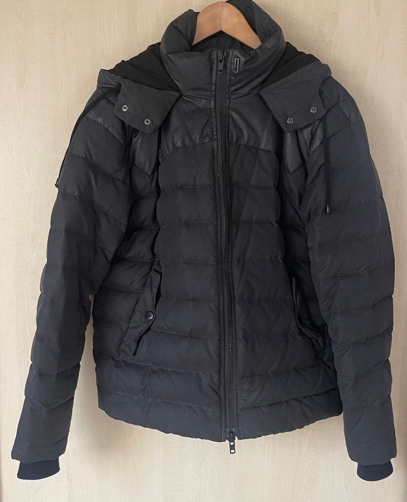 Drykorn heren winterjas model Everett mt 50 groen/grijs, Drykorn, Maat 48/50 (M), Ophalen of Verzenden, Zo goed als nieuw