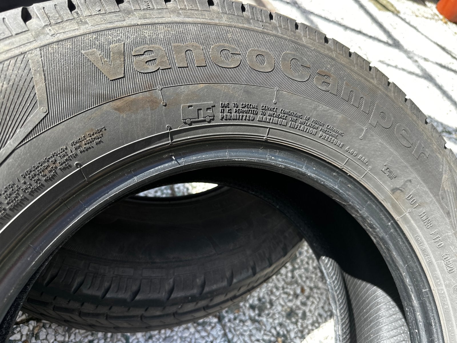 4x Continental VancoCamper 215/75R16C 116/114R Camperbanden, 16 inch, Ophalen of Verzenden, All Season, Band(en)