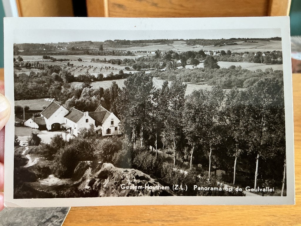 Geulem -Houthem 1935, Verzamelen, Ansichtkaarten | Nederland, Verzenden, 1920 tot 1940, Gelopen, Limburg