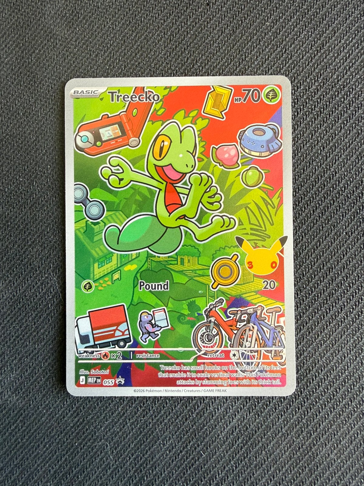 Treecko 55 PROMO Pokemon First Partner Series 3, Ophalen, Nieuw, Losse kaart