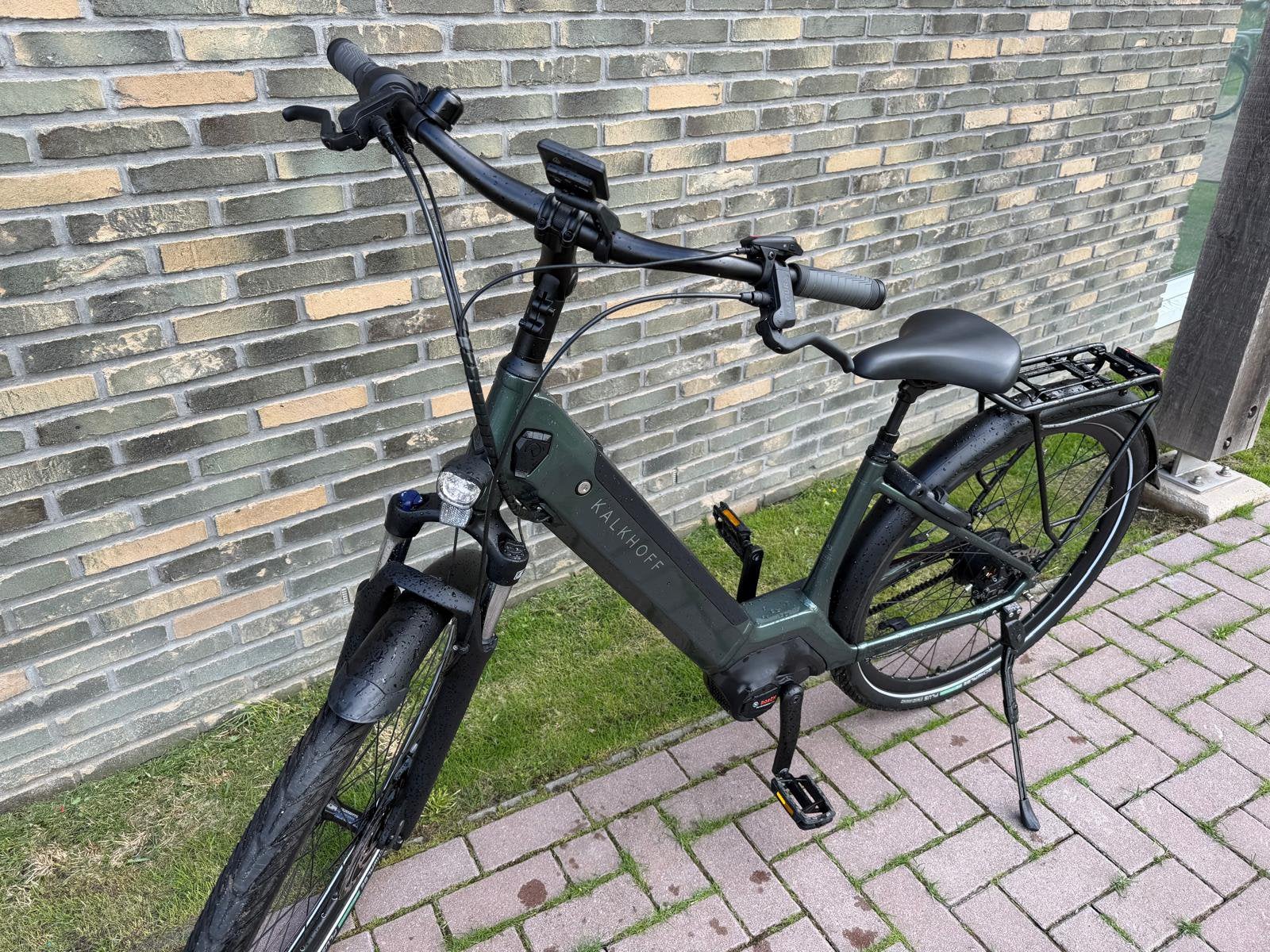 Kalkhoff elektrische fiets + oplader, Fietsen en Brommers, Zo goed als nieuw, 51 tot 55 cm, 50 km per accu of meer, Ophalen
