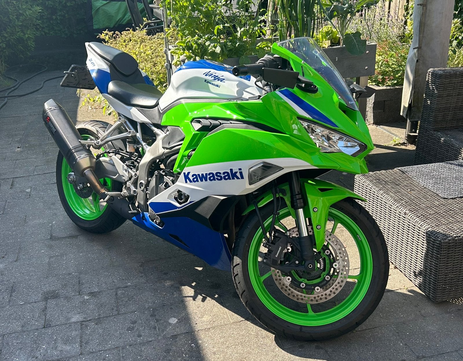Kawasaki ZX4RR (A2), 400 cc, 4 cilinders, Gebruikt, Handvatverwarming