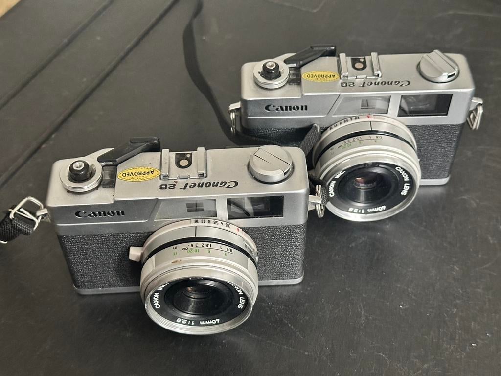 Canon Canonet 28 rangefinder cameras, Audio, Tv en Foto, Fotocamera's Analoog, Ophalen of Verzenden, Gebruikt, Compact, Overige Merken