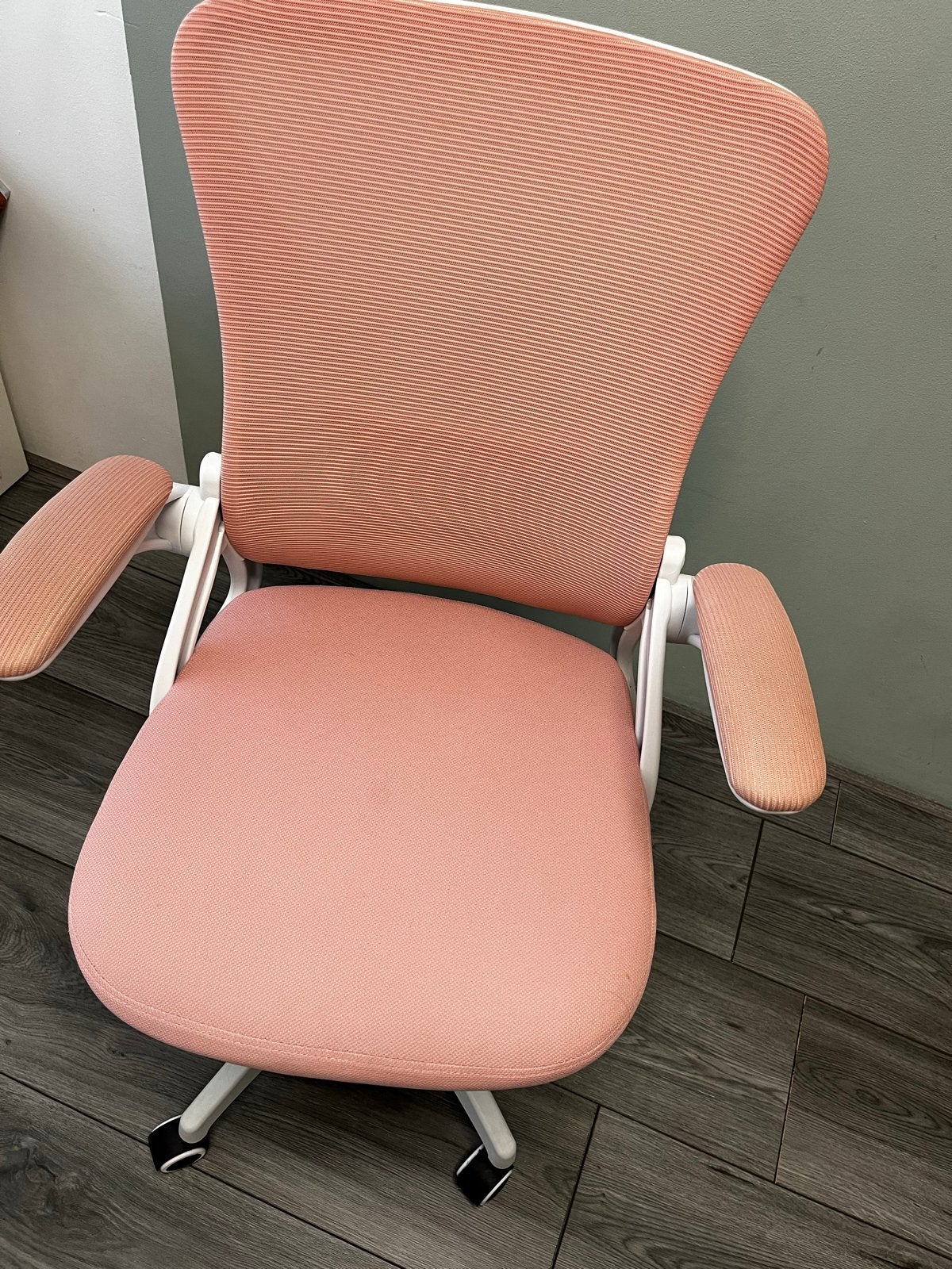 Roze Bureaustoel - Zo goed als nieuw, met bon, Ophalen, Zo goed als nieuw, Roze, Bureaustoel