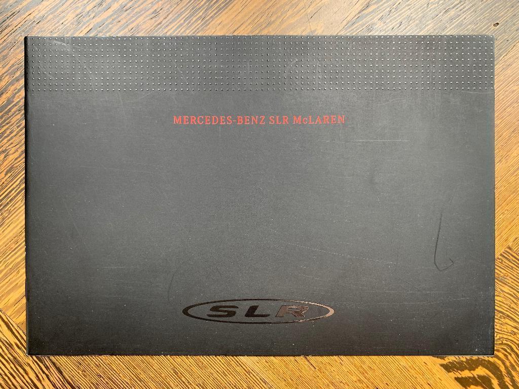 Folder brochure Mercedes-Benz SLR McLaren coupe 2003, Boeken, Auto's | Folders en Tijdschriften, Nieuw, Mercedes, Ophalen of Verzenden