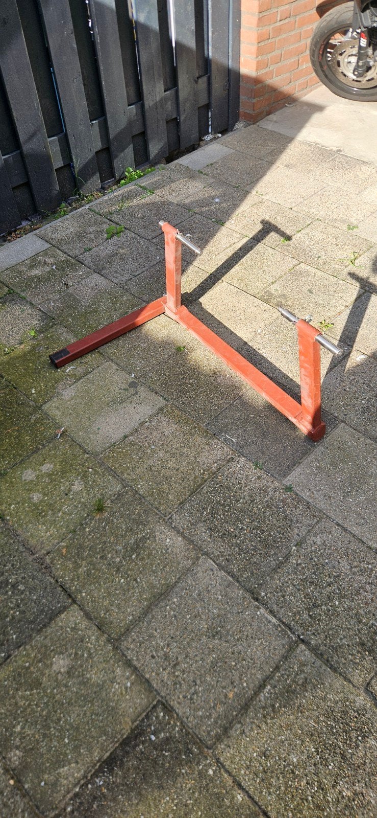 Centrale Paddockstand  midden stand, Ophalen, Gebruikt