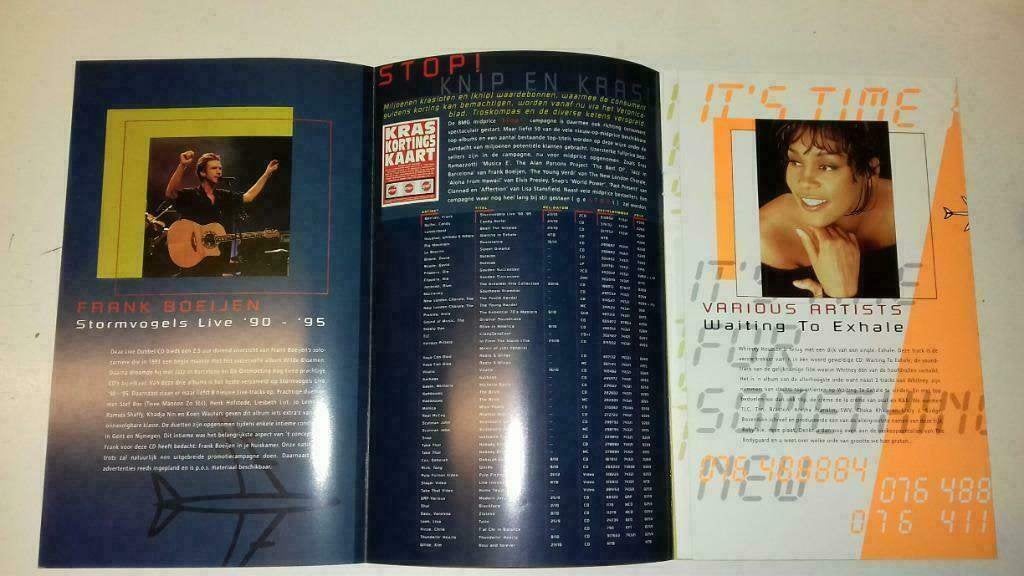 David Bowie The Smiths PROMO folder Elvis Whitney Houston, BMG, Ophalen of Verzenden, NvT, Boek, Tijdschrift of Artikel