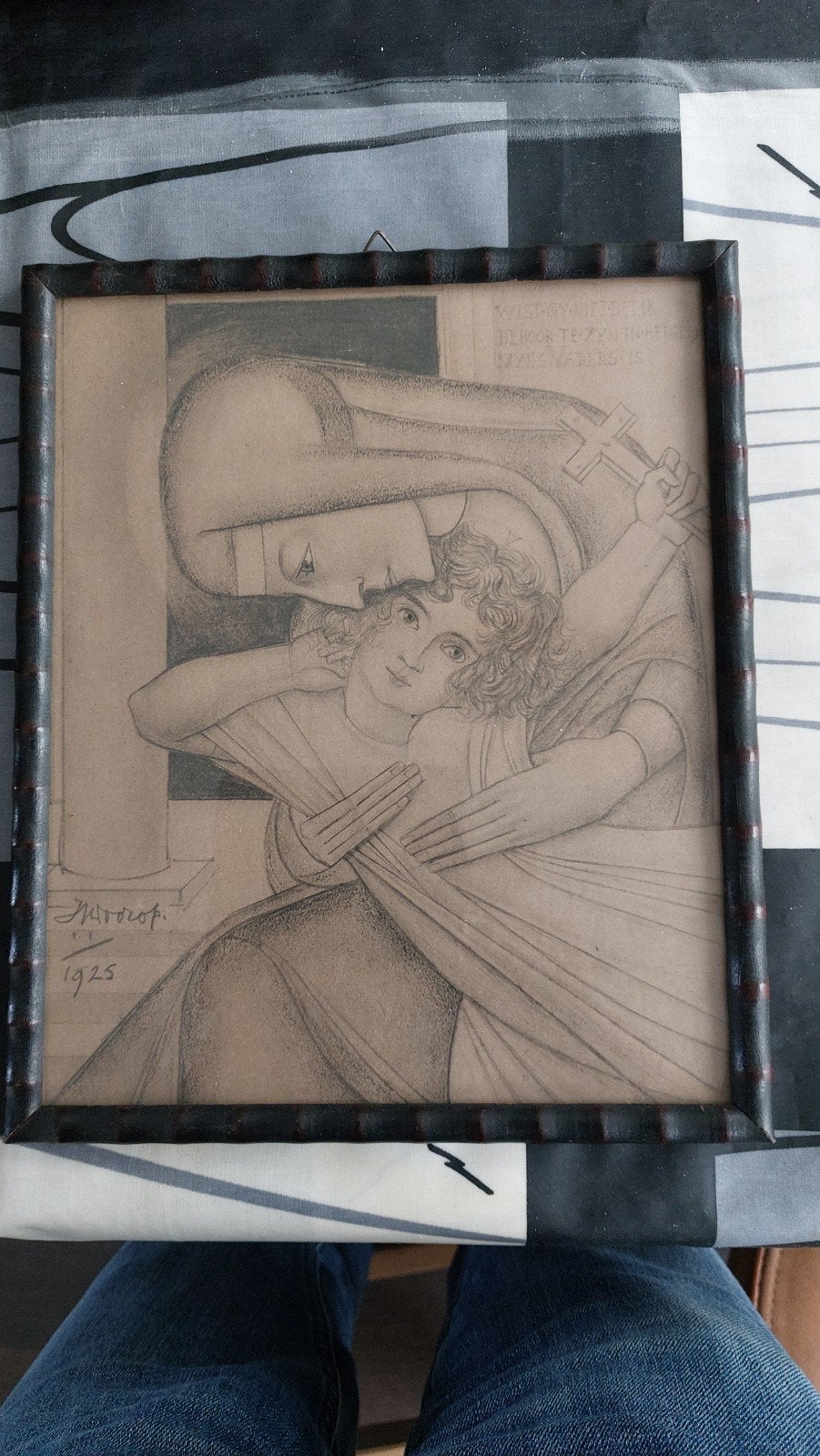 J. Toorop - Afdruk uit 1925, Antiek en Kunst, Ophalen of Verzenden, Print, Prent, Gesigneerd