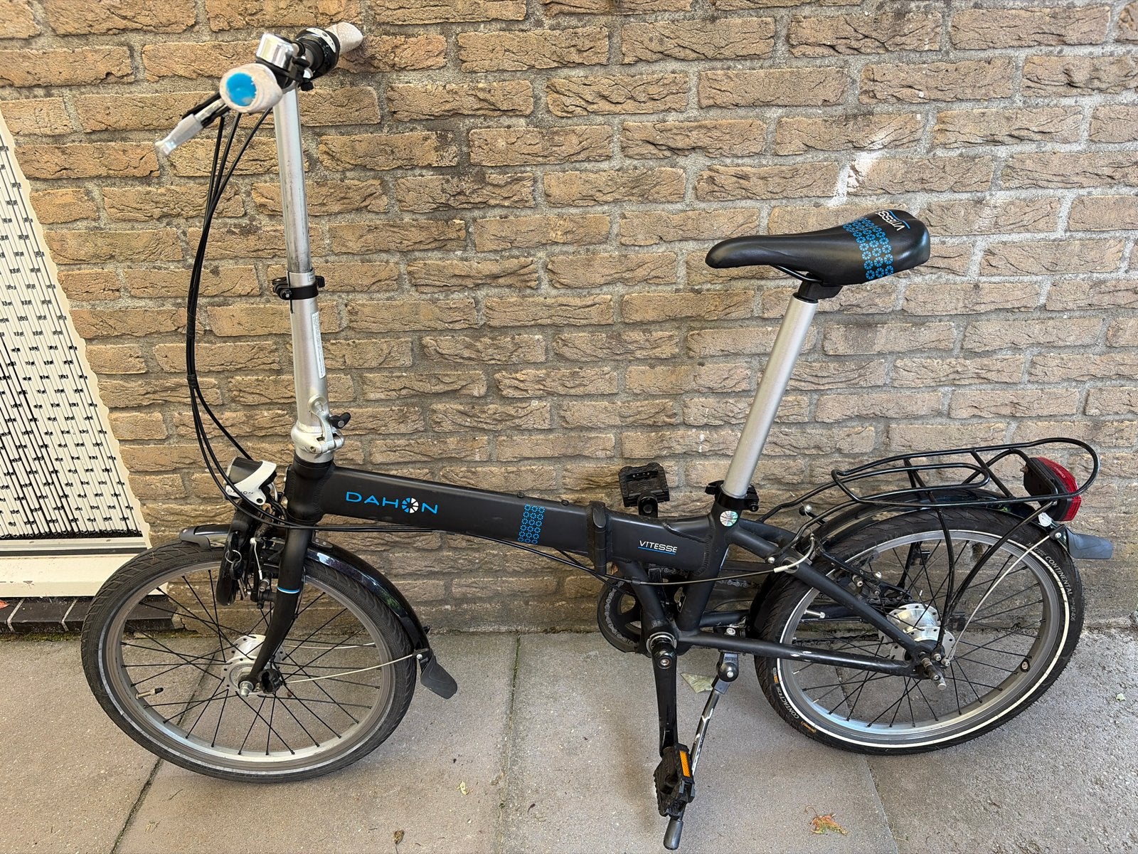 Dahon Vitesse D8 vouwfiets - Compact en Snel, Fietsen en Brommers, Ophalen, 20 inch of meer, Gebruikt, Velgrem