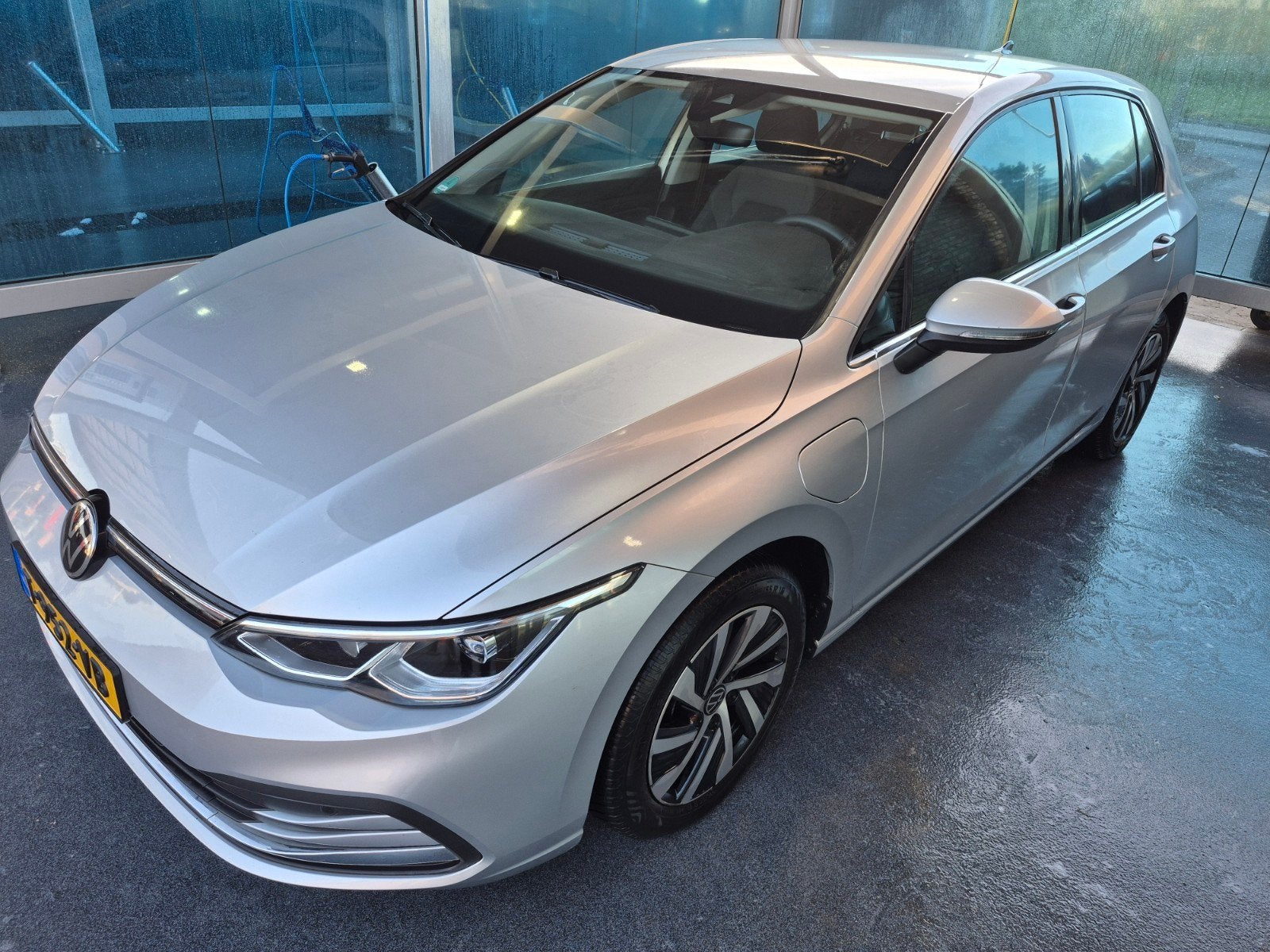 Volkswagen Golf 1.4 Ehybrid 204pk DSG 2021 Grijs, Auto's, 4 cilinders, Plug-in hybride, 1395 cc, Grijs