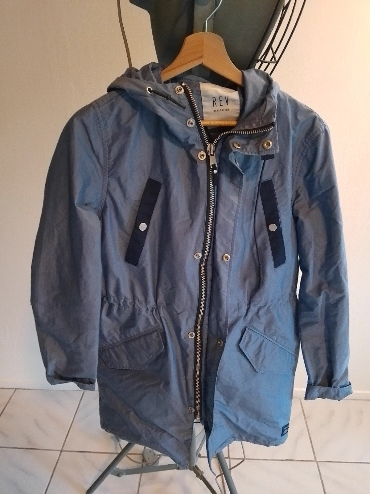 Zomer jas Revelation/The sting blauw maat S/36 ongedragen., The Sting, Blauw, Nieuw, Ophalen of Verzenden