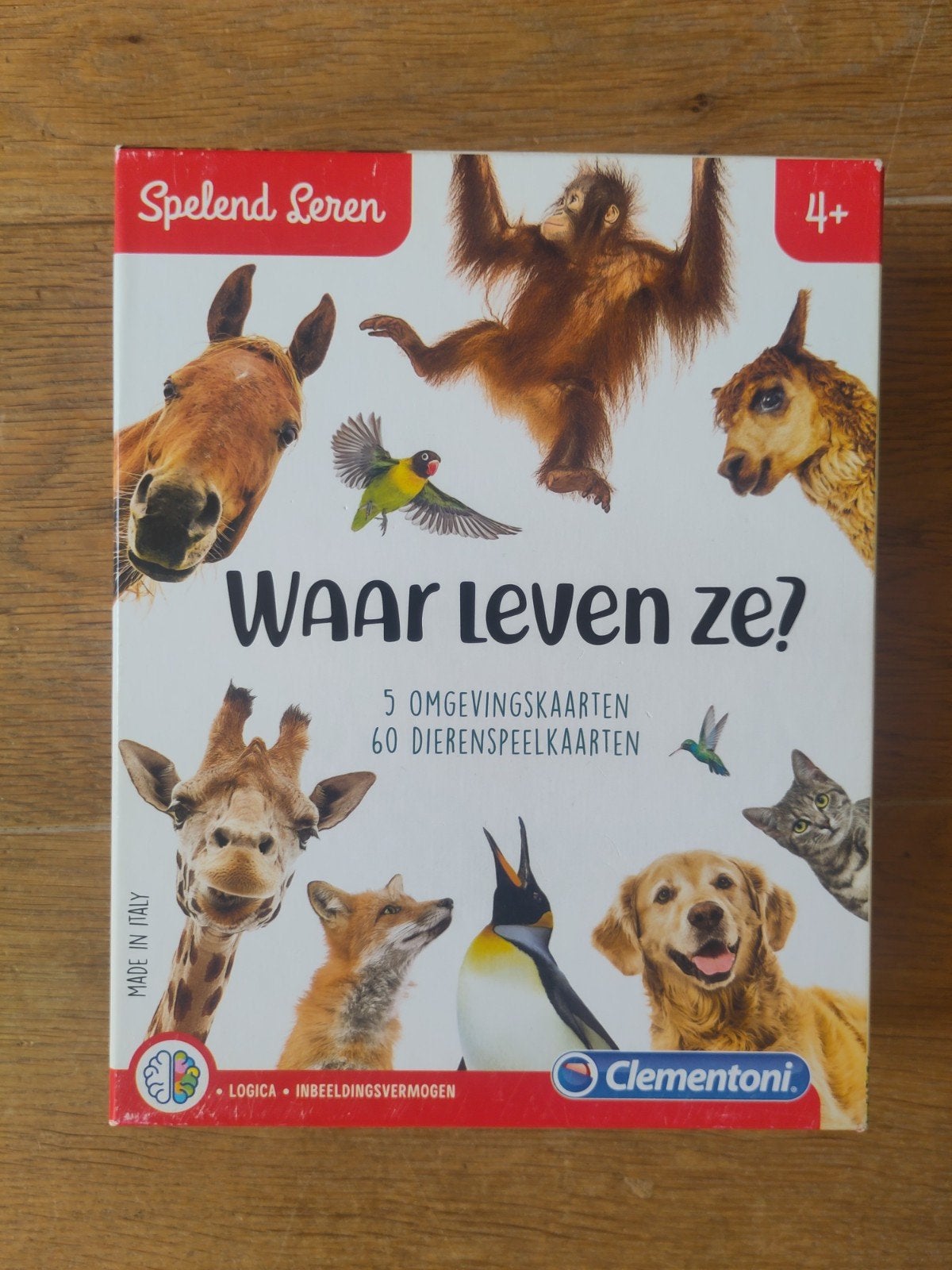 Clementoni - spel dieren, Ophalen, Clementoni