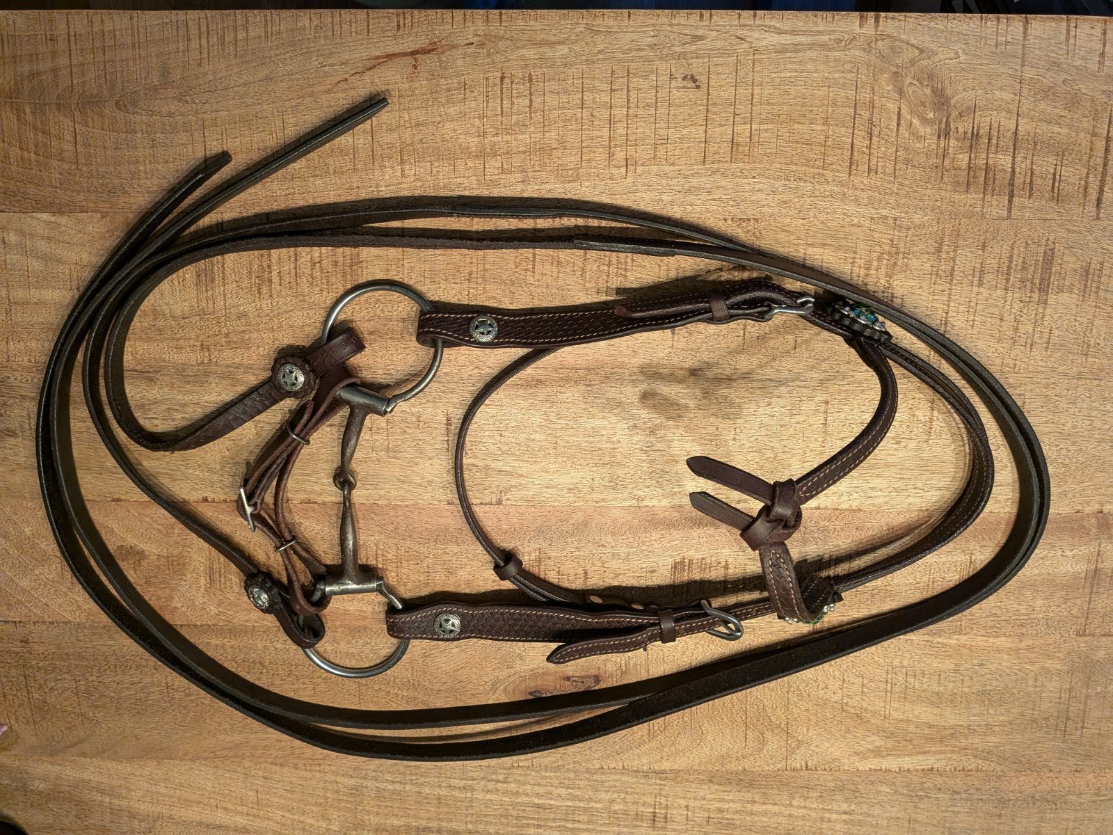 Compleet western hoofdstel, Ophalen of Verzenden, Western
