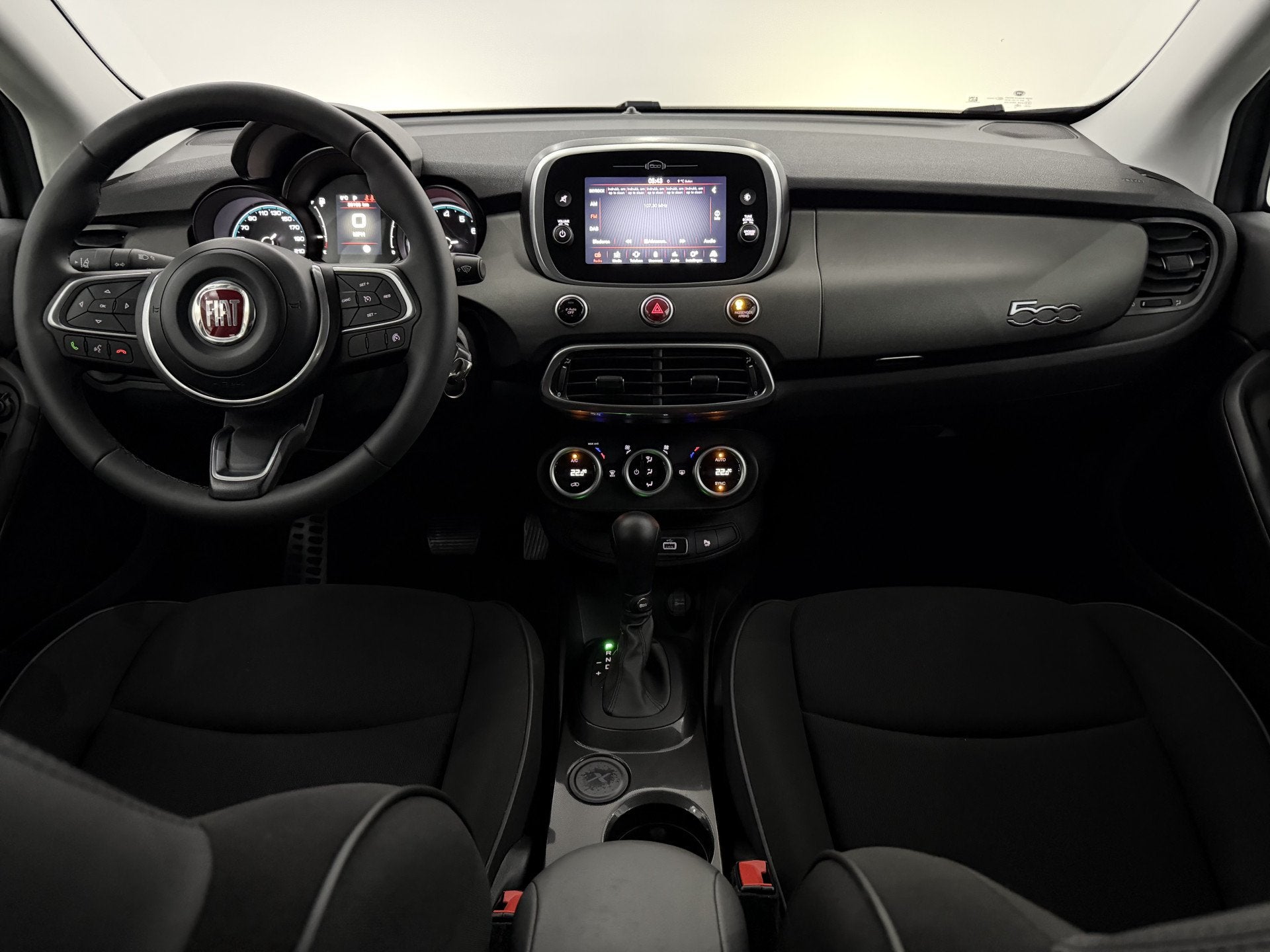 Fiat 500X 1.5 Hybrid Half leder, Camera, Apple carplay, Crui, 1380 kg, Gebruikt, 4 cilinders, Bedrijf