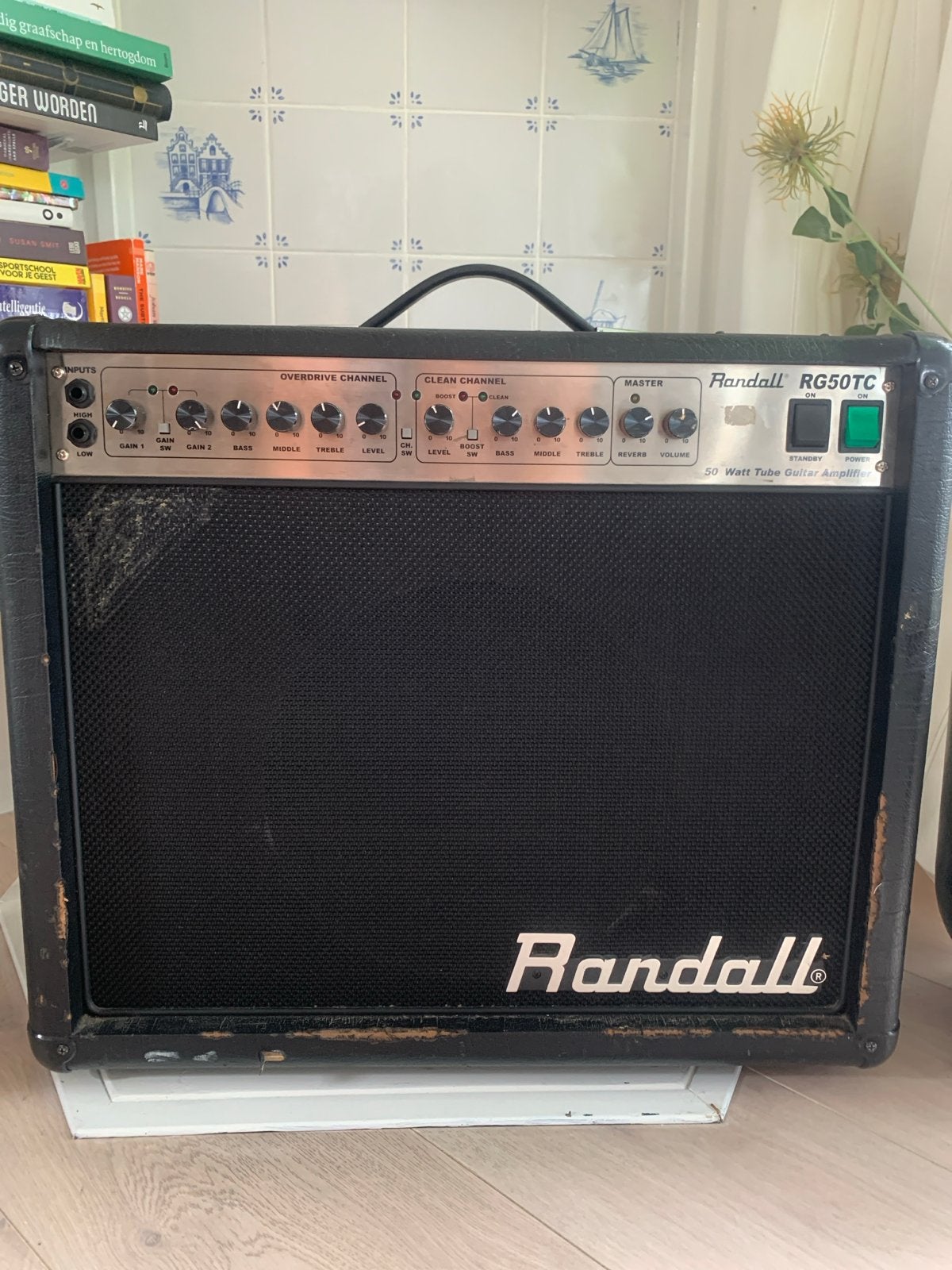 Randall RG50TC 50 Watt Tube Gitaarversterker Combo, Ophalen of Verzenden, Gebruikt, Gitaar, 50 tot 100 watt
